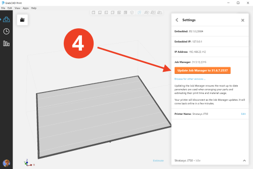 Configuration de vos imprimantes PolyJet_111