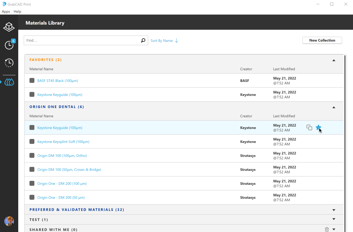 GrabCAD Print para Origin5