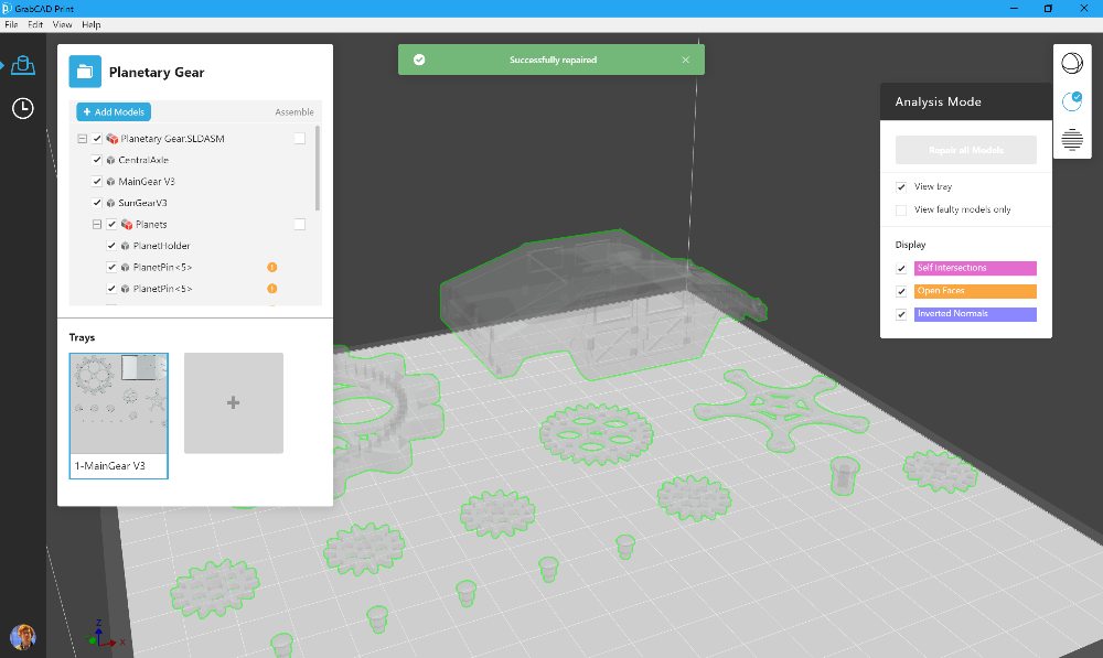 Comment détecter et réparer mesh5