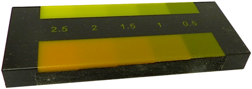 Shell thickness measure