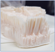3D Printed Model with melted look 3D Printed Model with melted look