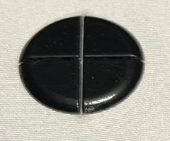 Partially-segmented geometry 3D printed on fabric