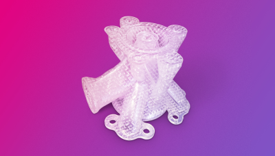 3D printed prototype made with Somos Watershed AF 3D printed prototype made with Somos Watershed AF