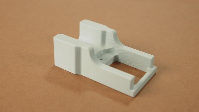 3D printed prototype made with kimya pc-fr filament