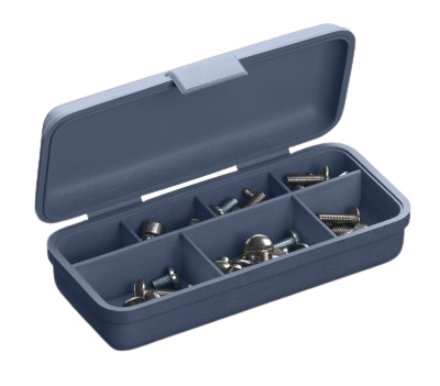 Screws plastic case prototype