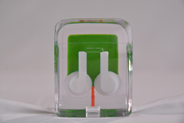 3D printed transparent ear buds case prototype 3D printed transparent ear buds case prototype