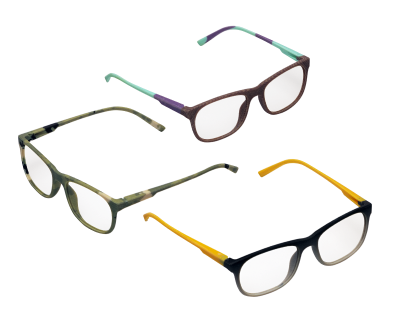 3D printed eyewear frames prototype