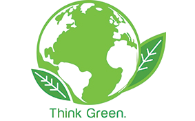 Think Green - green world