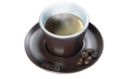 Heat resistant 3D printed brown plastic mug Heat resistant 3D printed brown plastic mug