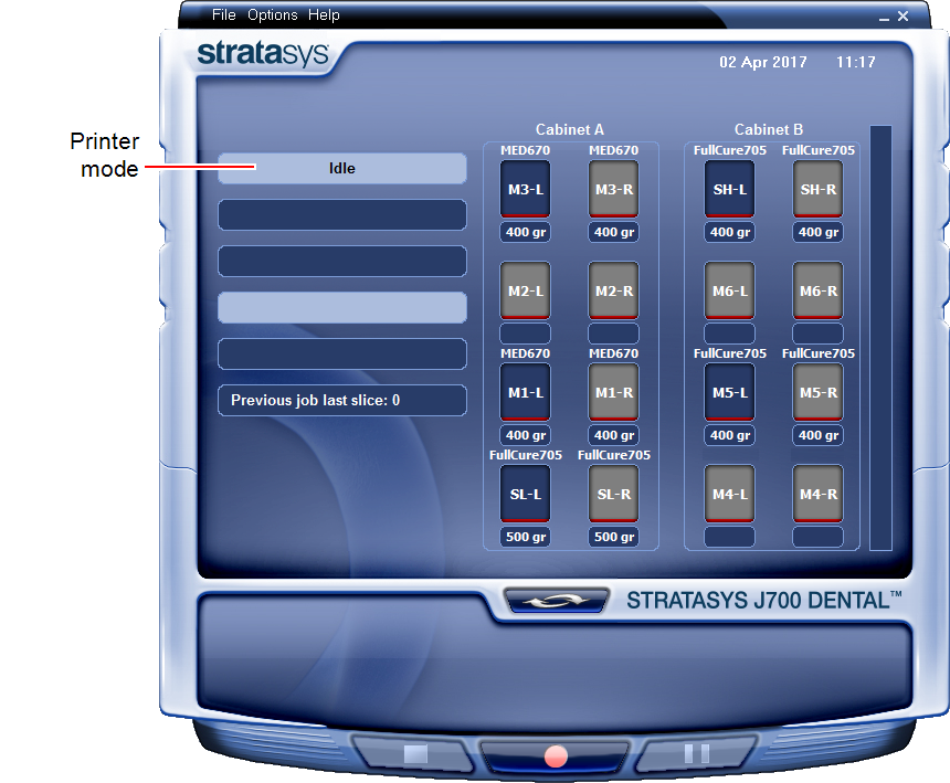 Keeping the Printer in Idle Mode
