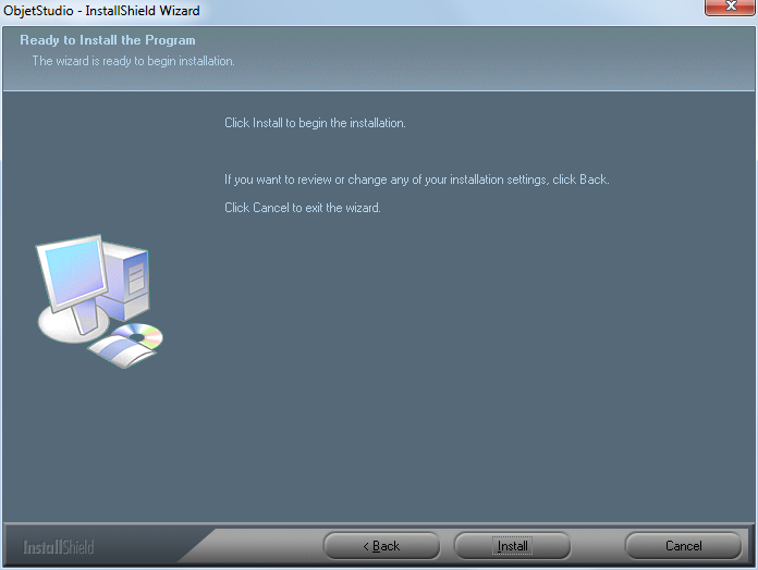 How to Install Objet Studio