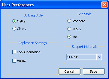 User Preference Setting File Setting User Preferences